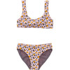 Leopard Love Reversible Surf Bow Bikini - Two Pieces - 1 - thumbnail