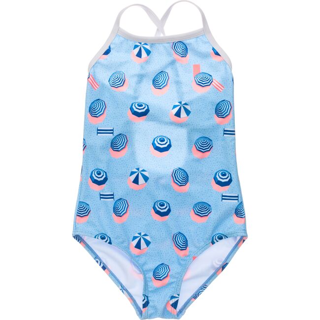 French Riviera X Back Tie Swimsuit - One Pieces - 1