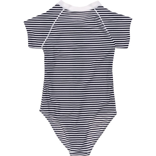 Nautical Stripe Short Sleeve Surf Suit - Underwear - 2