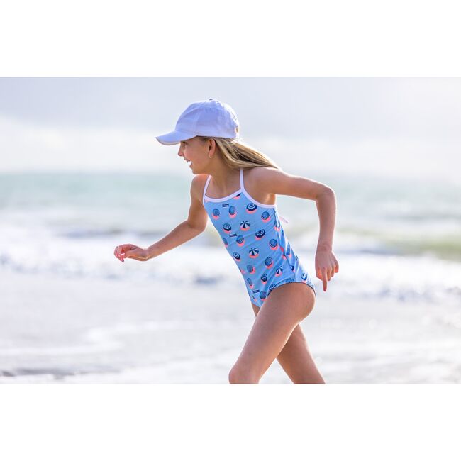 French Riviera X Back Tie Swimsuit - One Pieces - 2