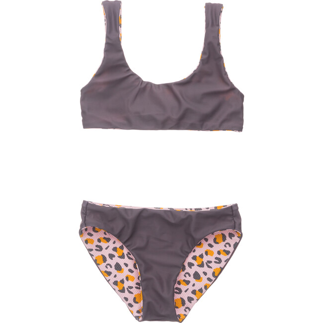 Leopard Love Reversible Surf Bow Bikini - Two Pieces - 3