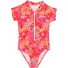 Tropical Punch Short Sleeve Surf Suit - One Pieces - 1 - thumbnail