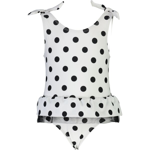 Black & White Spot Skirt Swimsuit - Snapper Rock Swim | Maisonette