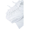 Strappy Babydoll Top, White - Blouses - 3