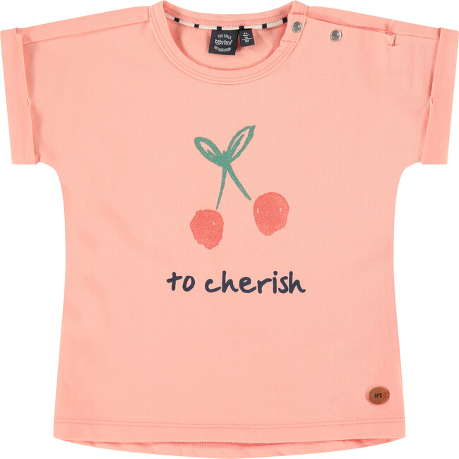Cherry Tee, Peach