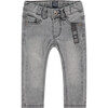 Denim Jeans, Grey - Pants - 1 - thumbnail