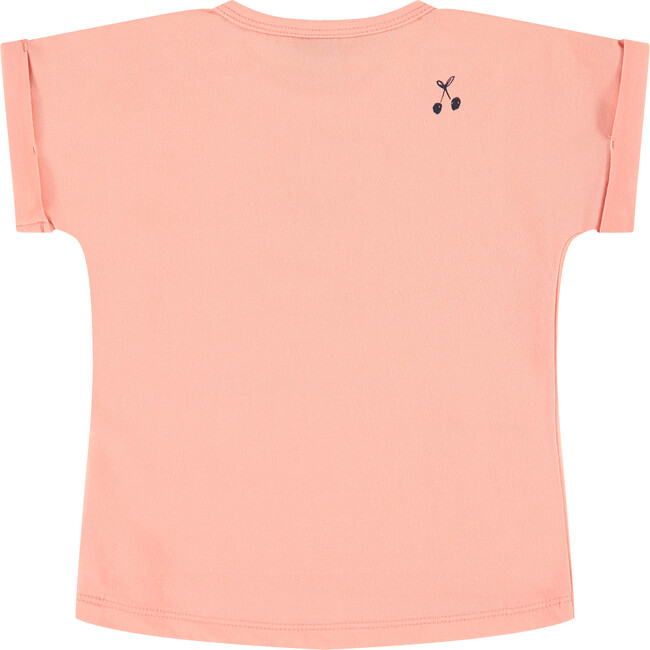 Cherry Tee, Peach - T-Shirts - 2