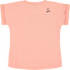 Cherry Tee, Peach - T-Shirts - 2