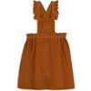 Carmen Dress, Corduroy Orange - Dresses - 1 - thumbnail