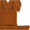 Carmen Dress, Corduroy Orange - Dresses - 3