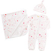 Twinkle Twinkle Baby Set, Pink - Onesies - 1 - thumbnail
