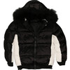 The Royal Flush Down Bomber, Black & White - Coats - 1 - thumbnail