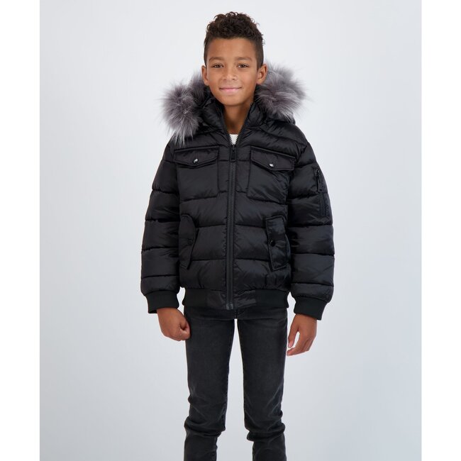 The Thunder Down Bomber, Black - Coats - 2