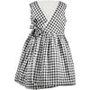 Tessa, Black & White Gingham (Reversible) - Dresses - 1 - thumbnail