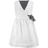 Tessa, Black & White Gingham (Reversible) - Dresses - 5