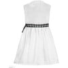 Tessa, Black & White Gingham (Reversible) - Dresses - 6