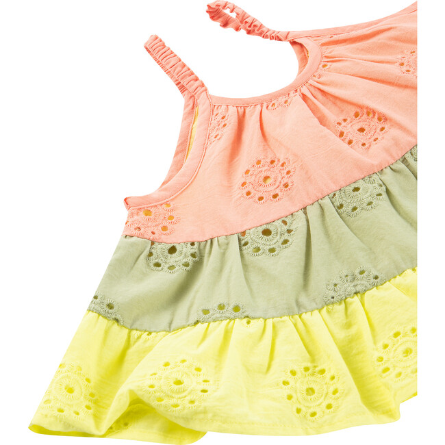 Eyelet Babydoll Set, Multi - Mixed Apparel Set - 3