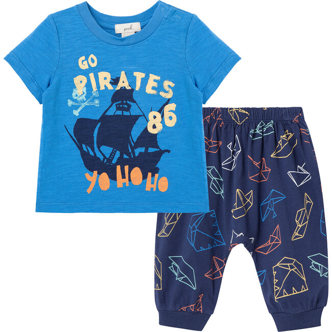 Pirates Pant Set, Blue