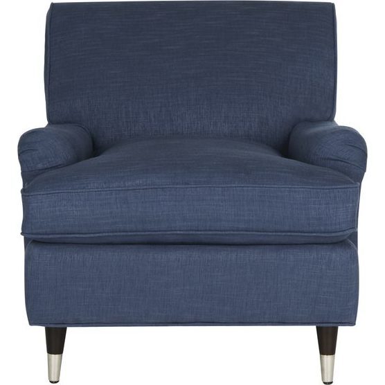 Chloe Club Chair, Navy - Accent Seating - 1