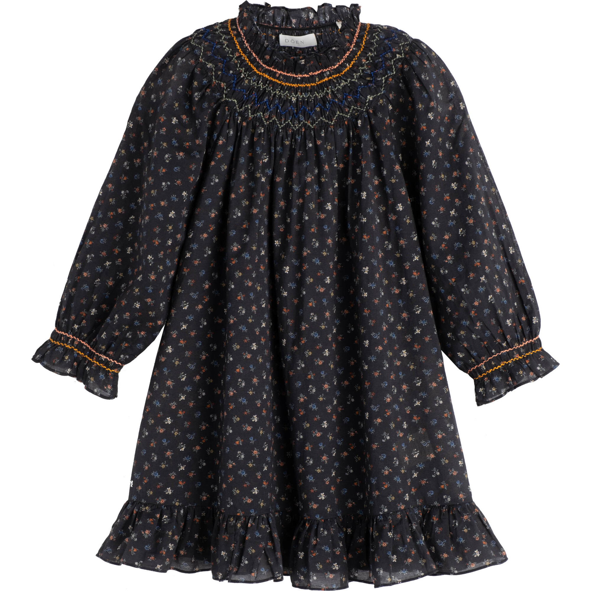 blue dress for baby girl Clea Bamboo Robe main image 1