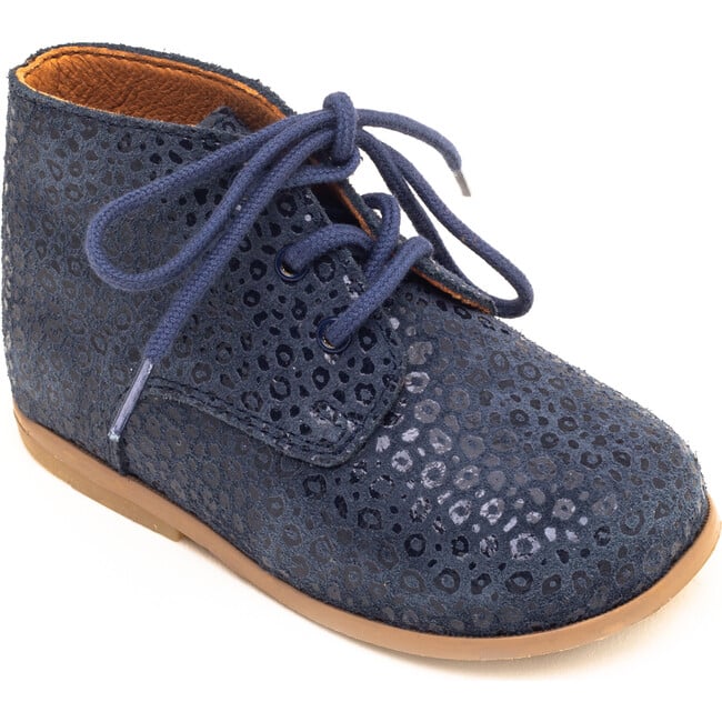 Desire, Leopard Blue - Boots - 1