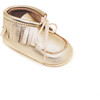 Anael Derby, Gold - Crib Shoes - 1 - thumbnail