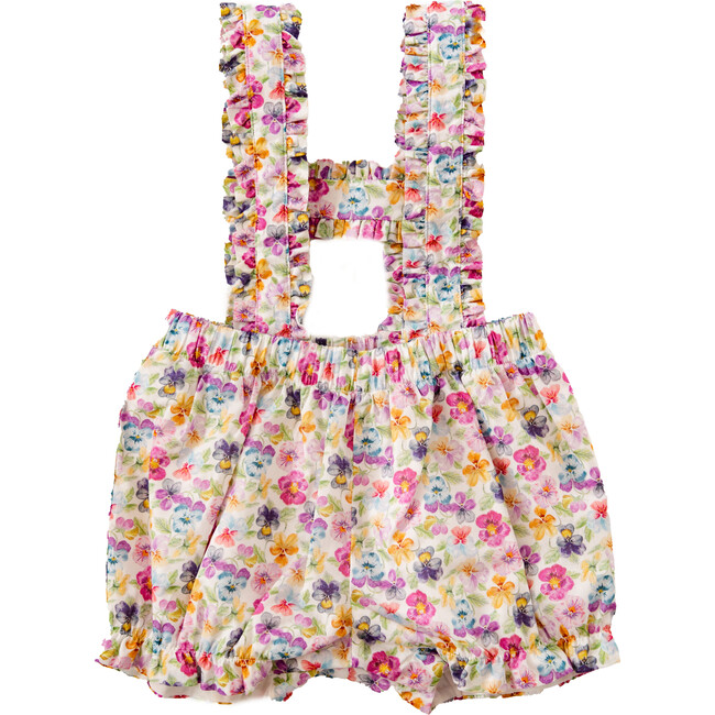 Birdie Bloomers with Straps, Liberty of London Violets - Bloomers - 1