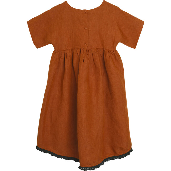 Silvia Dress, Orange - Dresses - 2