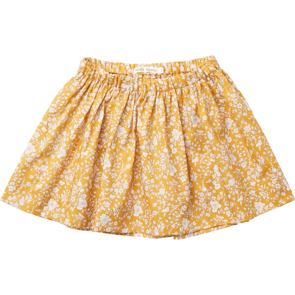 Josephine Mini Skirt, Autumn Blooms - Petits Vilains Skirts | Maisonette