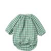 Olympia Playsuit, Green Gingham - Rompers - 1 - thumbnail