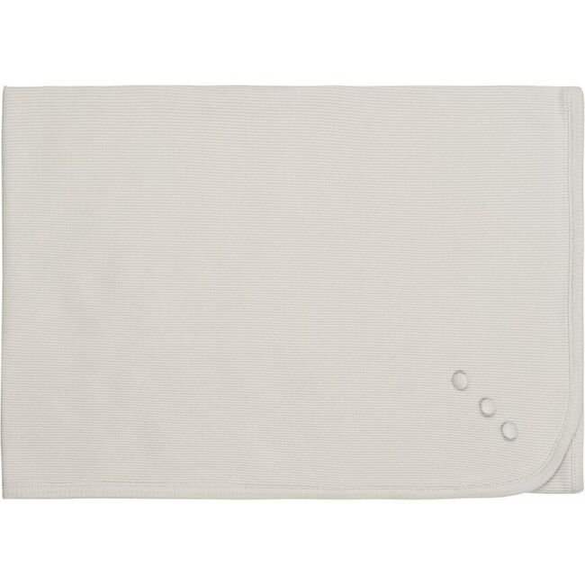 Organic Precious Blanket, Feather Grey - Blankets - 1