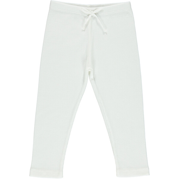 Organic Precious Leggings, Off-White - Bebe Organic Pants | Maisonette