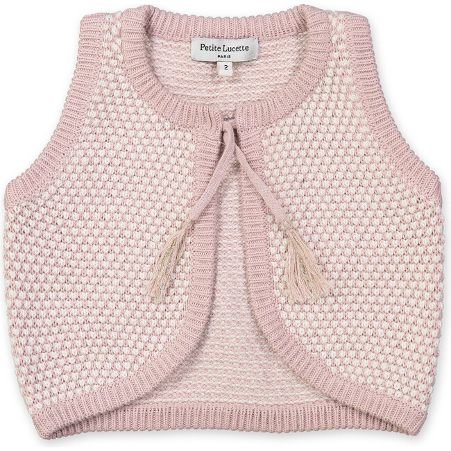 Nuria Vest, Eglantine Pink - Vests - 1