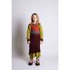 Júlia Skirt, Braid Bordeaux - Skirts - 3