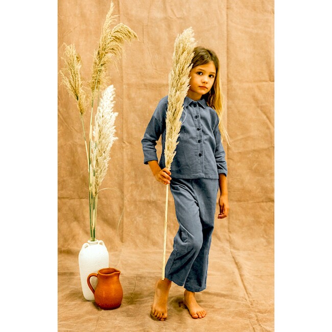 Felipe Corduroy Pants, Charcoal - Pants - 2
