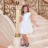 Charly Tweed Dress, Winter White - Dresses - 2