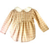 Juana Blouse, Nude Squares Gauze - Blouses - 2