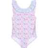 Ditsy Floral Ruffle Suit - One Pieces - 1 - thumbnail