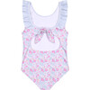 Ditsy Floral Ruffle Suit - One Pieces - 2