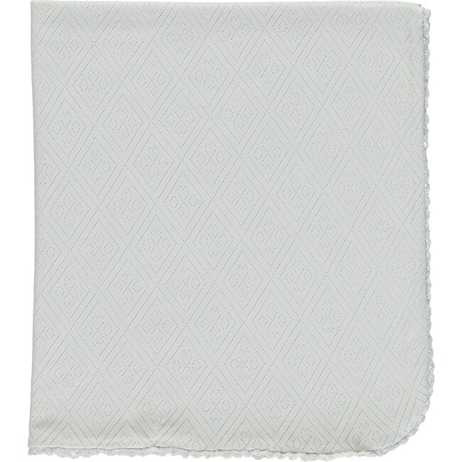 Heart Blanket, Feather Grey - Blankets - 1