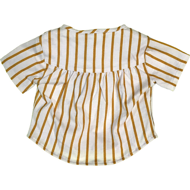 Arturo Top, Ocher Stripes - Shirts - 2