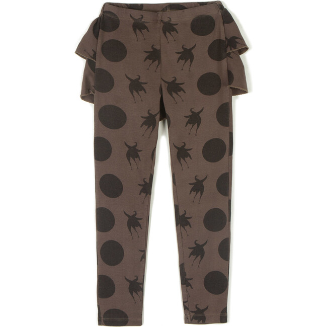 Ana Leggings, Disco Bird Bege - Leggings - 1