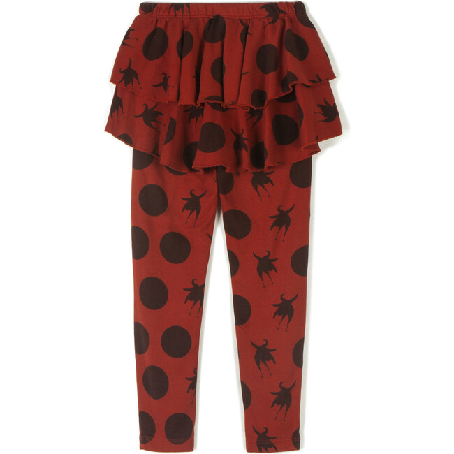 Ana Leggings, Disco Bird Orange - Leggings - 2