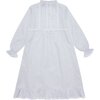 Victoria Night Dress, Silver - Nightgowns - 1 - thumbnail