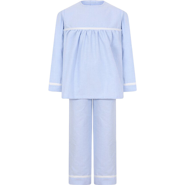 Livia Pyjamas, Light Blue - Pajamas - 1