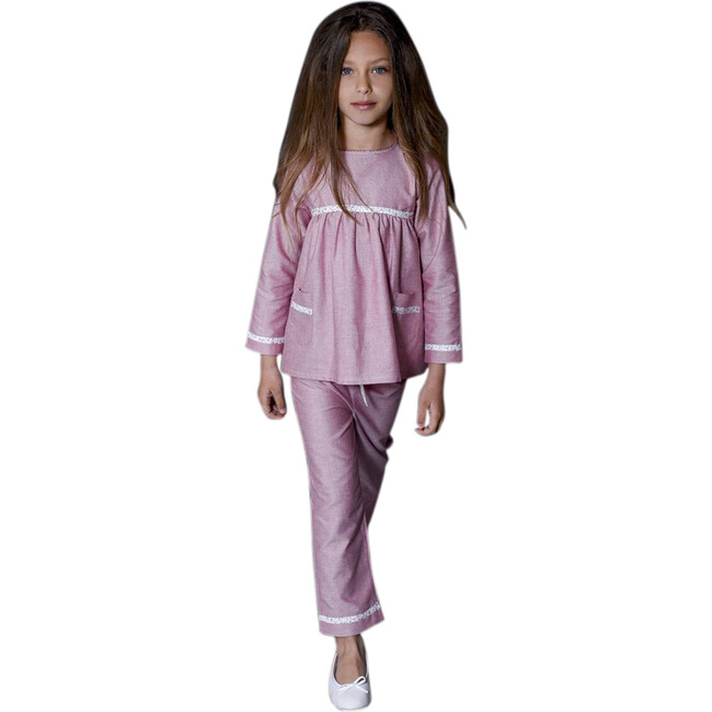Lou Pajamas, Pink - Pajamas - 3