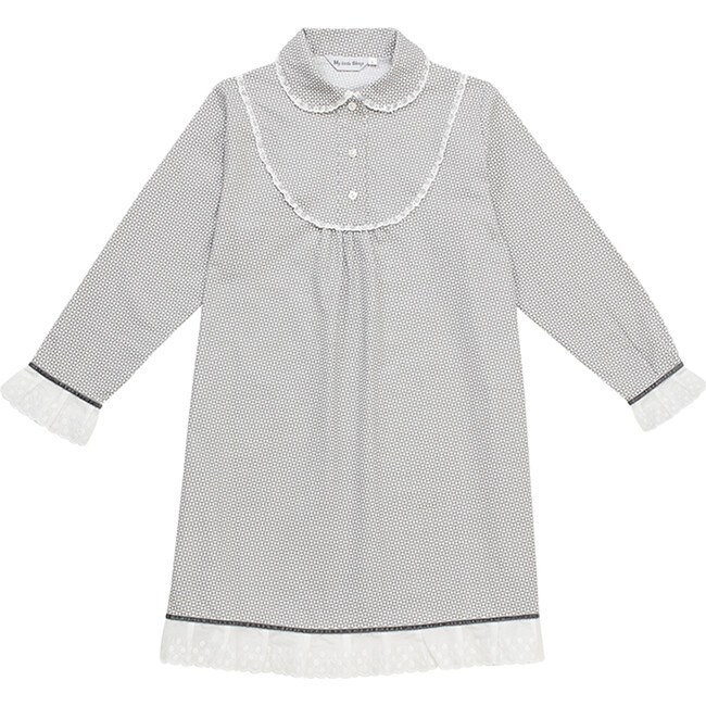 Edith Night Dress, Grey