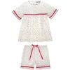 Cherry Pajamas, Cream - Pajamas - 1 - thumbnail