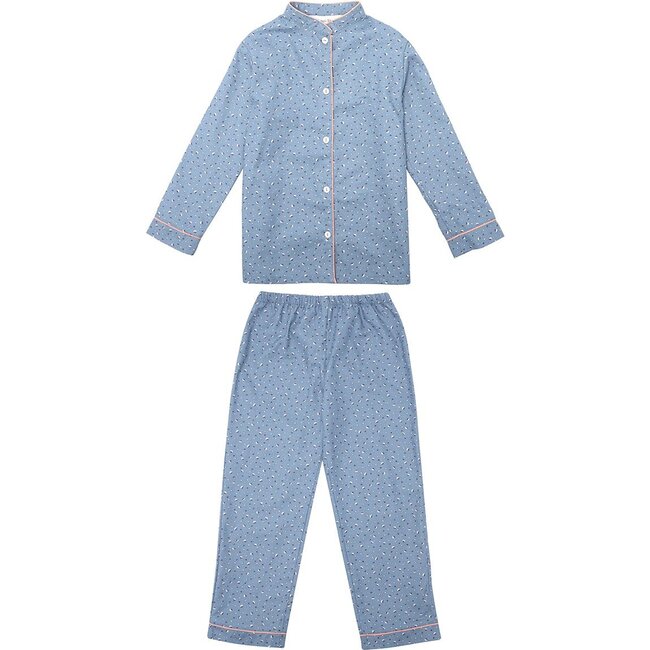 Blossom Pyjamas, Grey Blue
