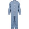 Blossom Pyjamas, Grey Blue - Pajamas - 5